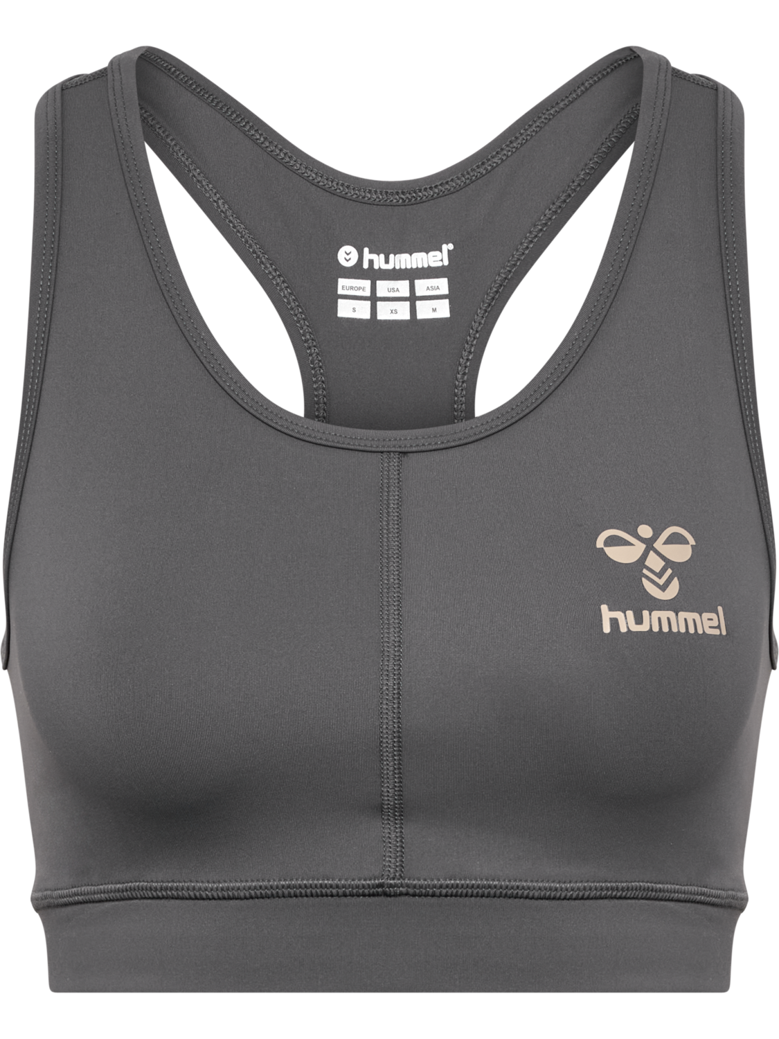 hmlSPRINT BRA, FORGED IRON, packshot