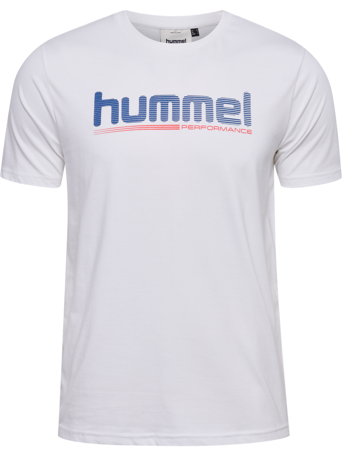 hmlPULSE GRAPHIC T-SHIRT S/S, WHITE, packshot