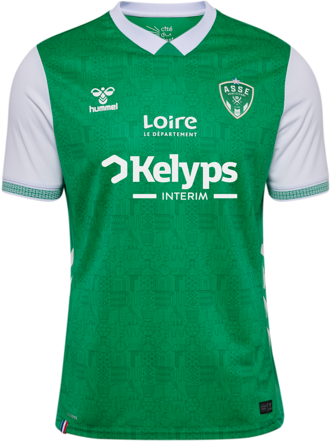 ASSE 25/26 HOME JERSEY S/S, JELLY BEAN, packshot