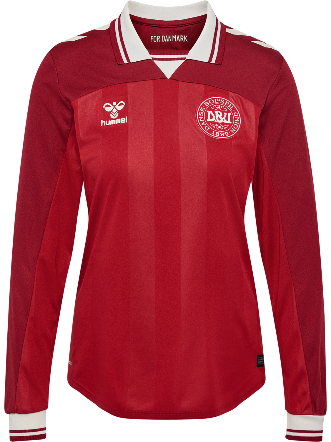 DBU WOMAN 25 HOME JERSEY L/S, CHILI PEPPER, packshot