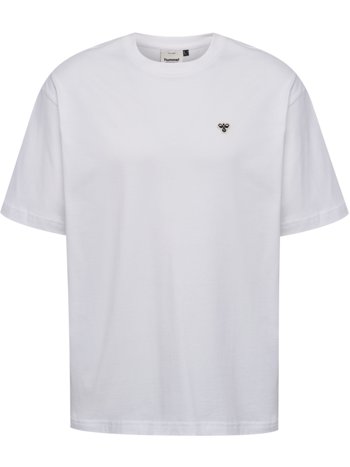 hmlLOOSE T-SHIRT BEE S/S, WHITE, packshot