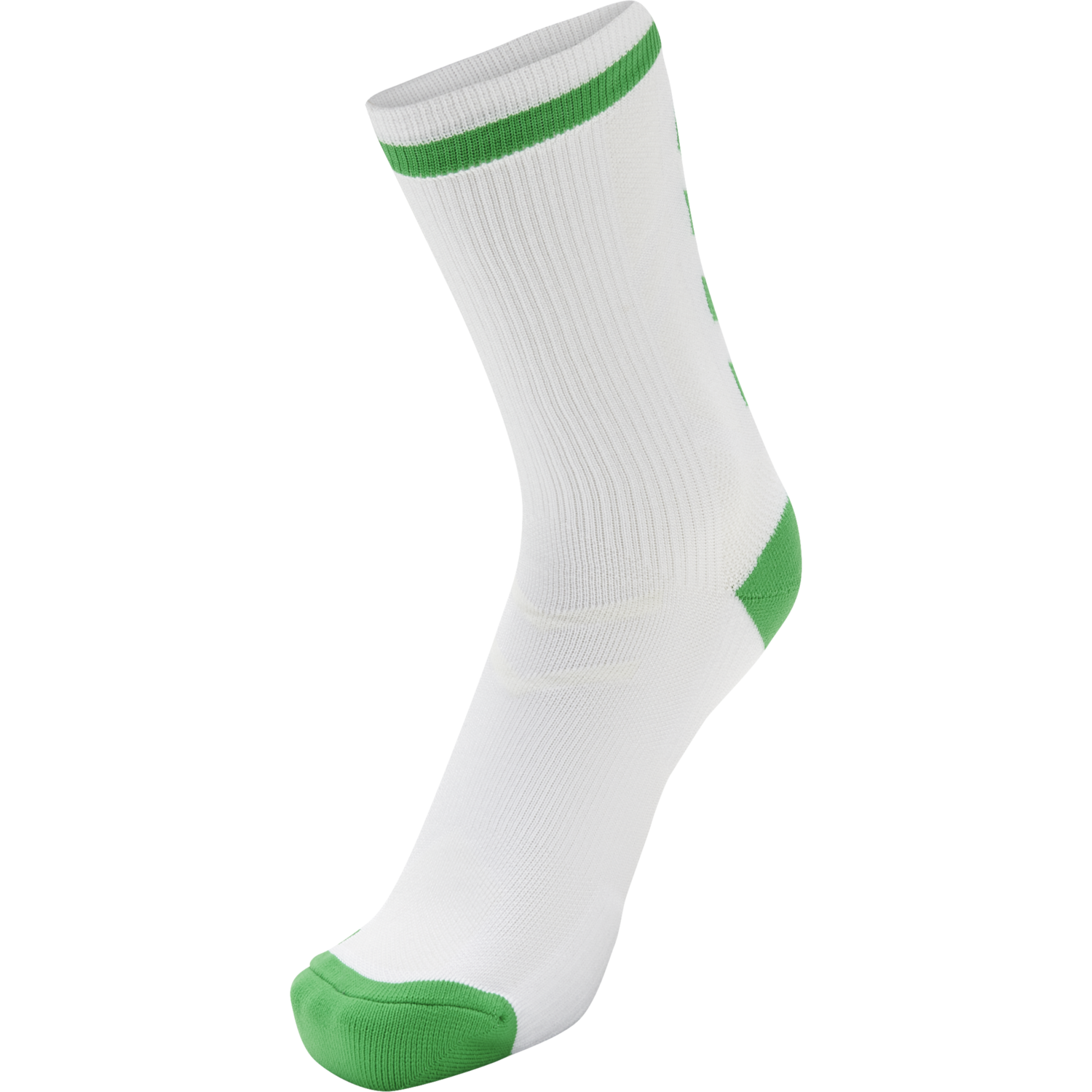 ELITE INDOOR SOCK LOW, WHITE/JELLY BEAN, packshot