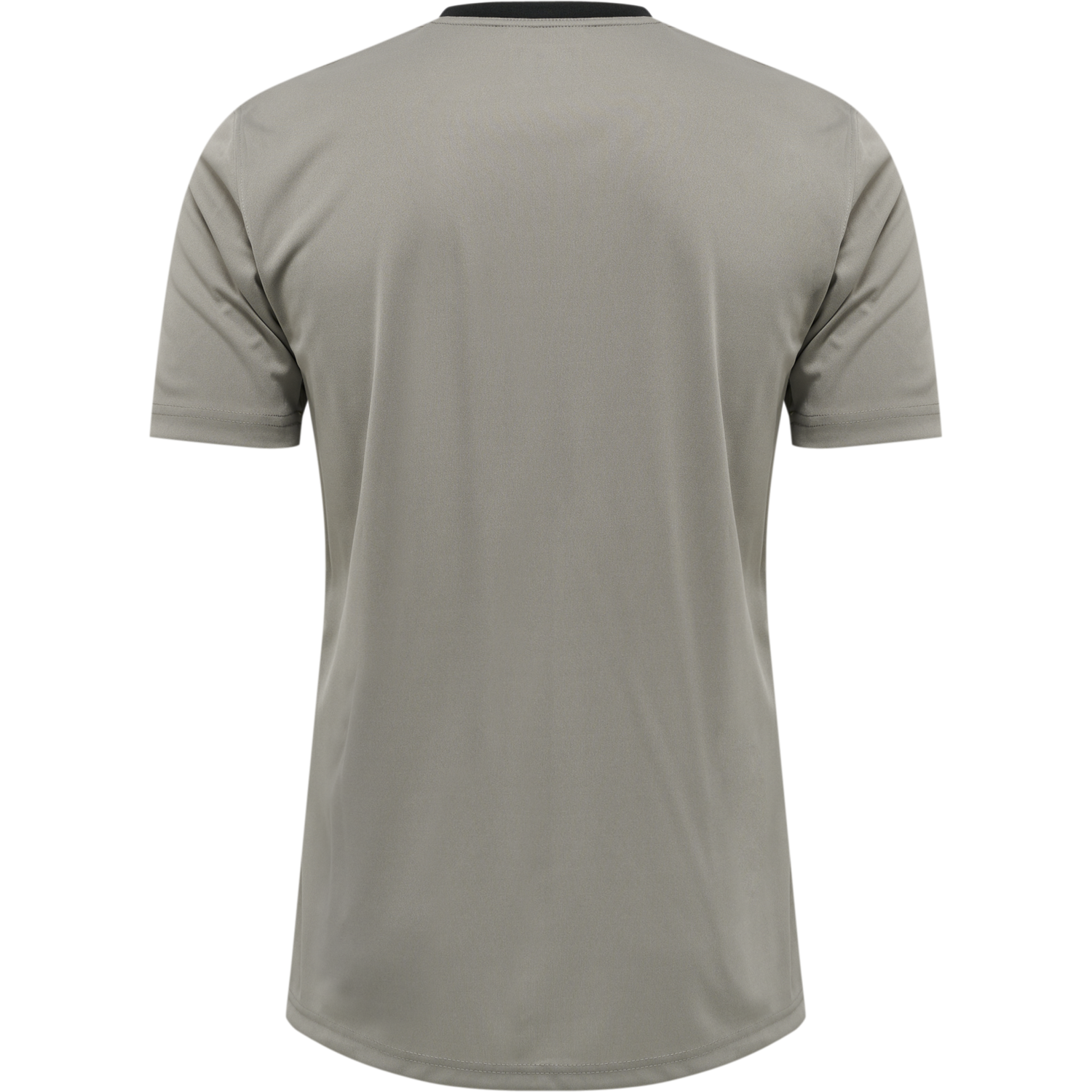 hmlREFEREE CHEVRON JERSEY S/S, STEEPLE GRAY, packshot