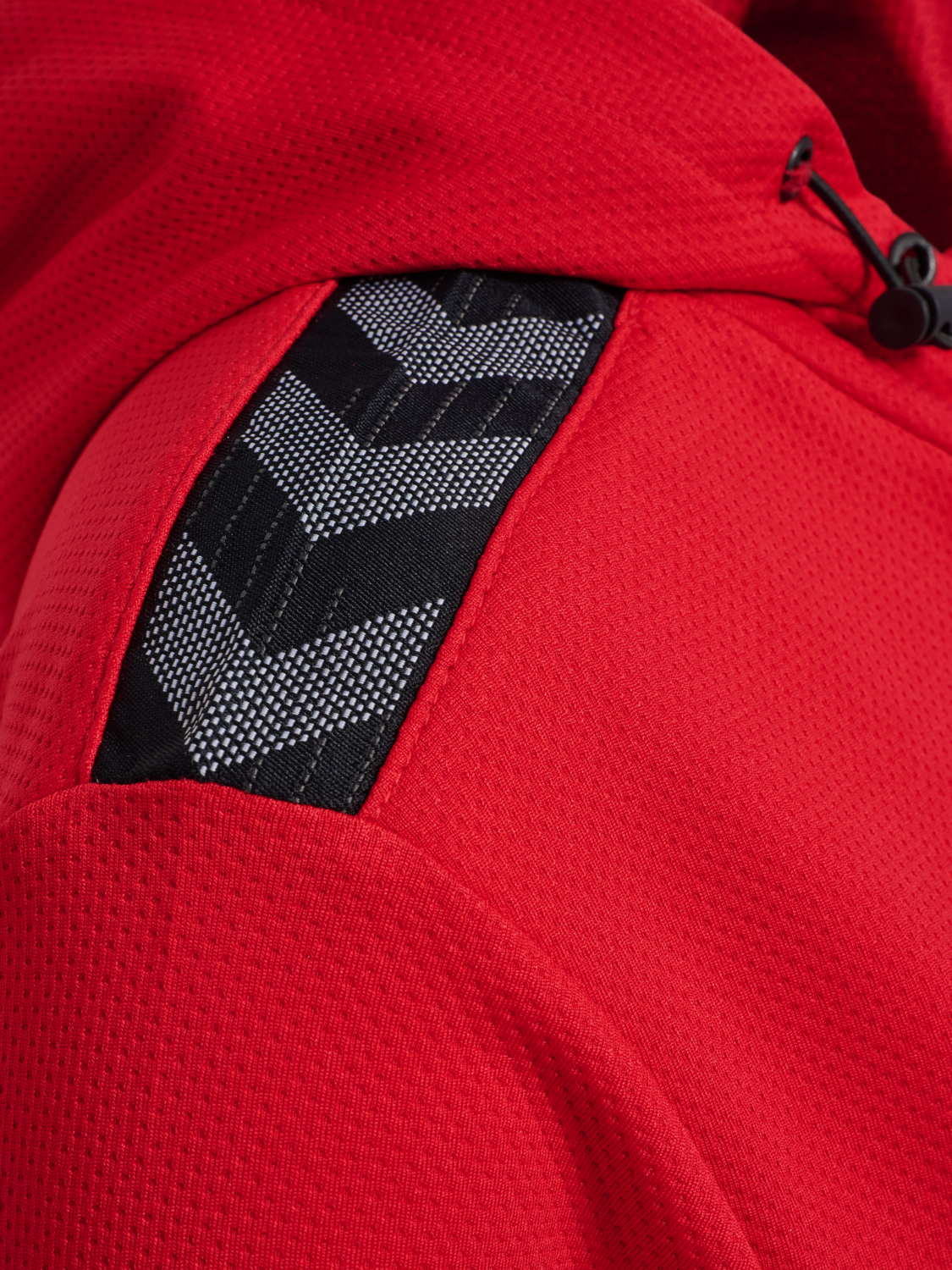 hmlAUTHENTIC PL ZIP HOODIE WOMAN, TRUE RED, packshot