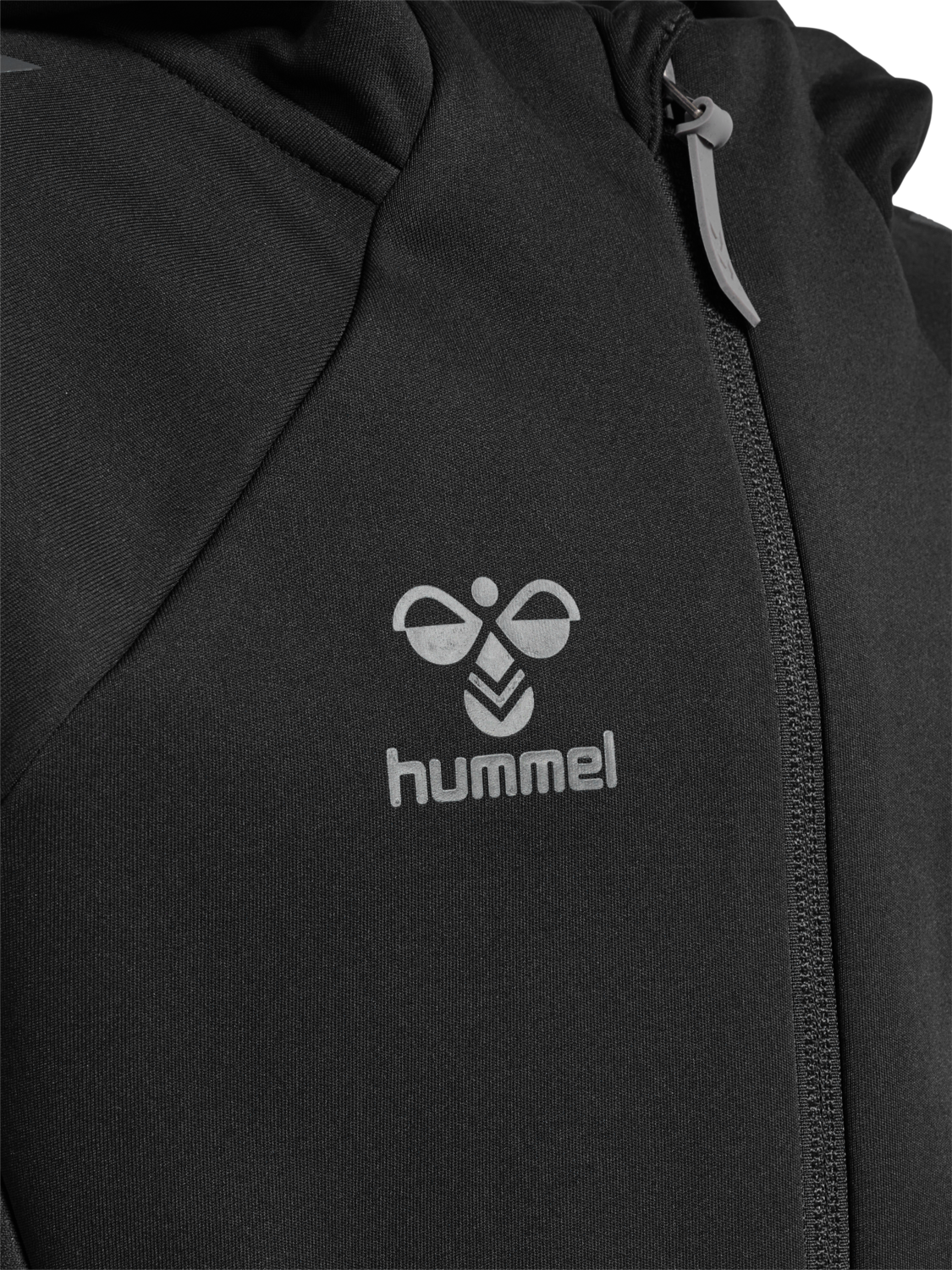 hmlCIMA 2.0 ZIP HOODIE KIDS, BLACK, packshot
