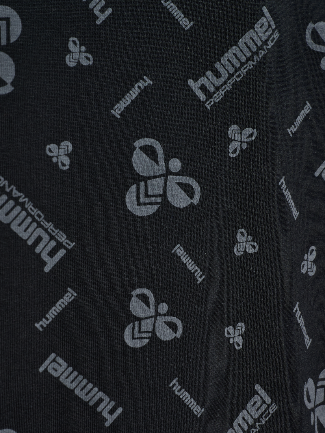 hmlJR DANCE T-SHIRT S/S, BLACK/EBONY, packshot