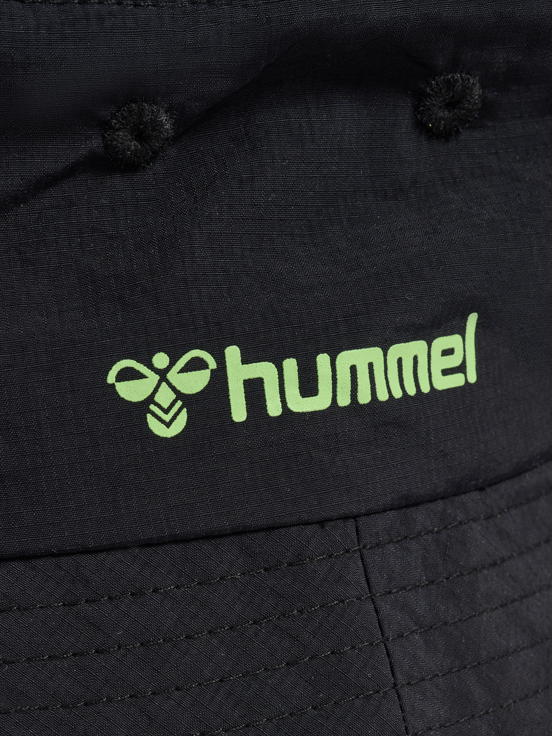 hmlPLADSTILFORSKELLE BUCKET HAT, BLACK, packshot