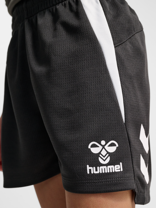 hmlLEAD 2.0 SHORTS KIDS, ASPHALT, model