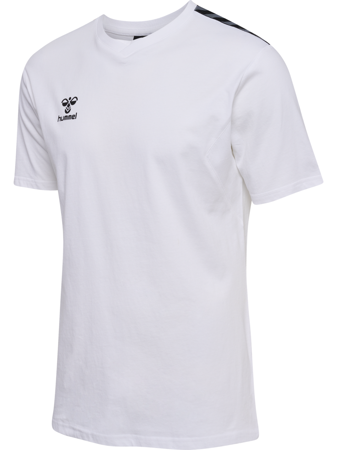 hmlAUTHENTIC CO T-SHIRT S/S, WHITE, packshot