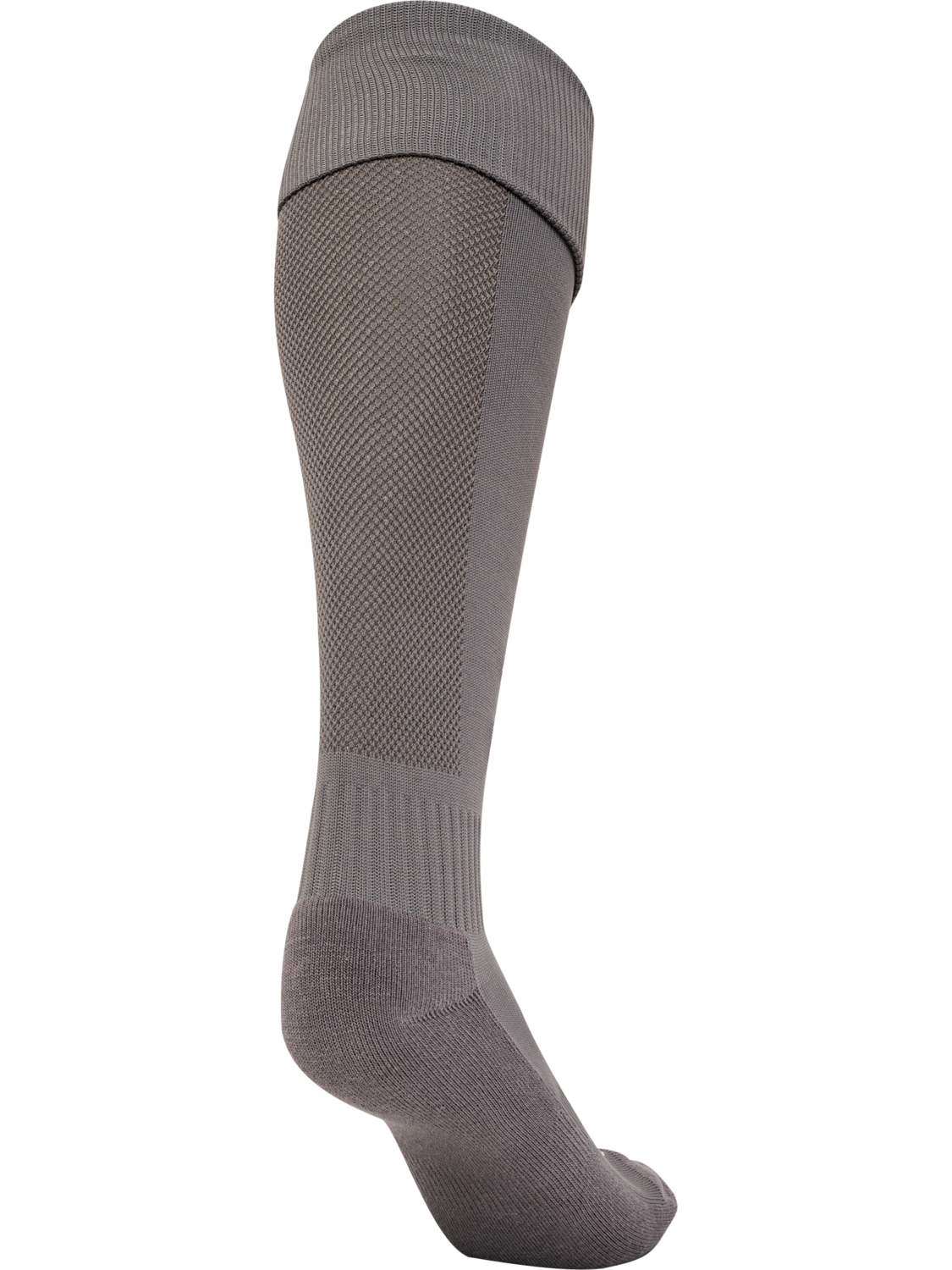 hmlESSENTIAL FOOTBALL SOCKS, STEEL GRAY/WHITE, packshot
