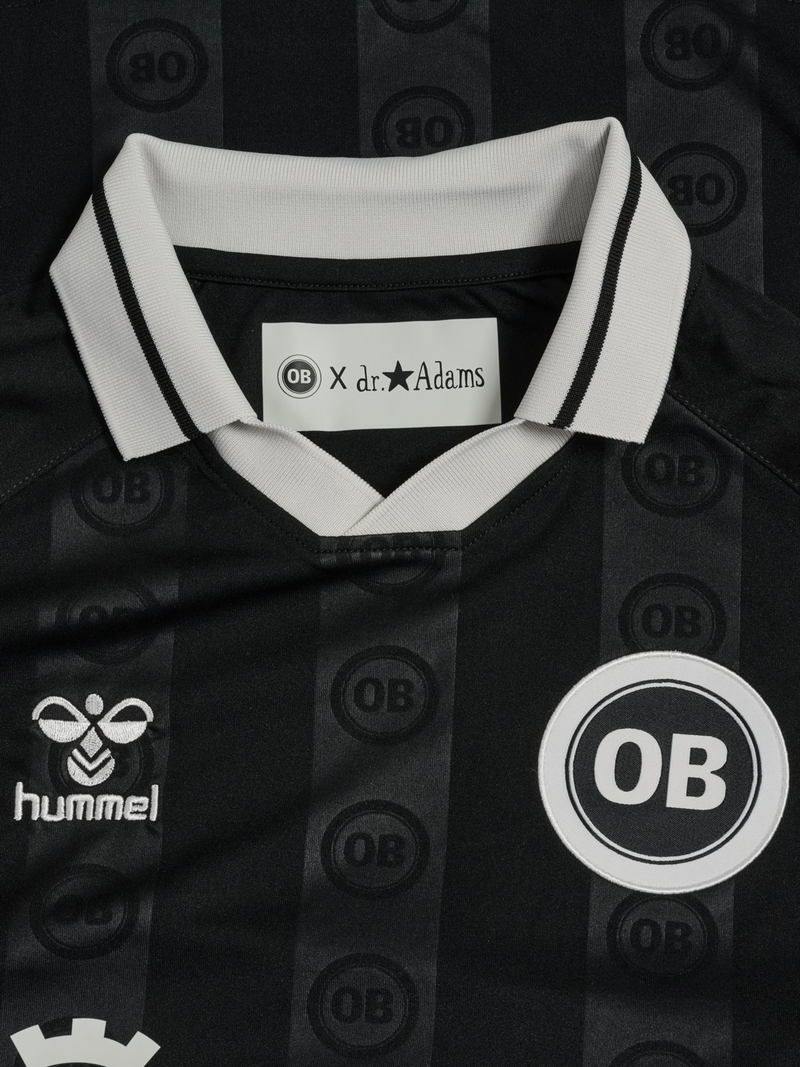 OB 24/25 PREGAME JERSEY L/S, BLACK, packshot