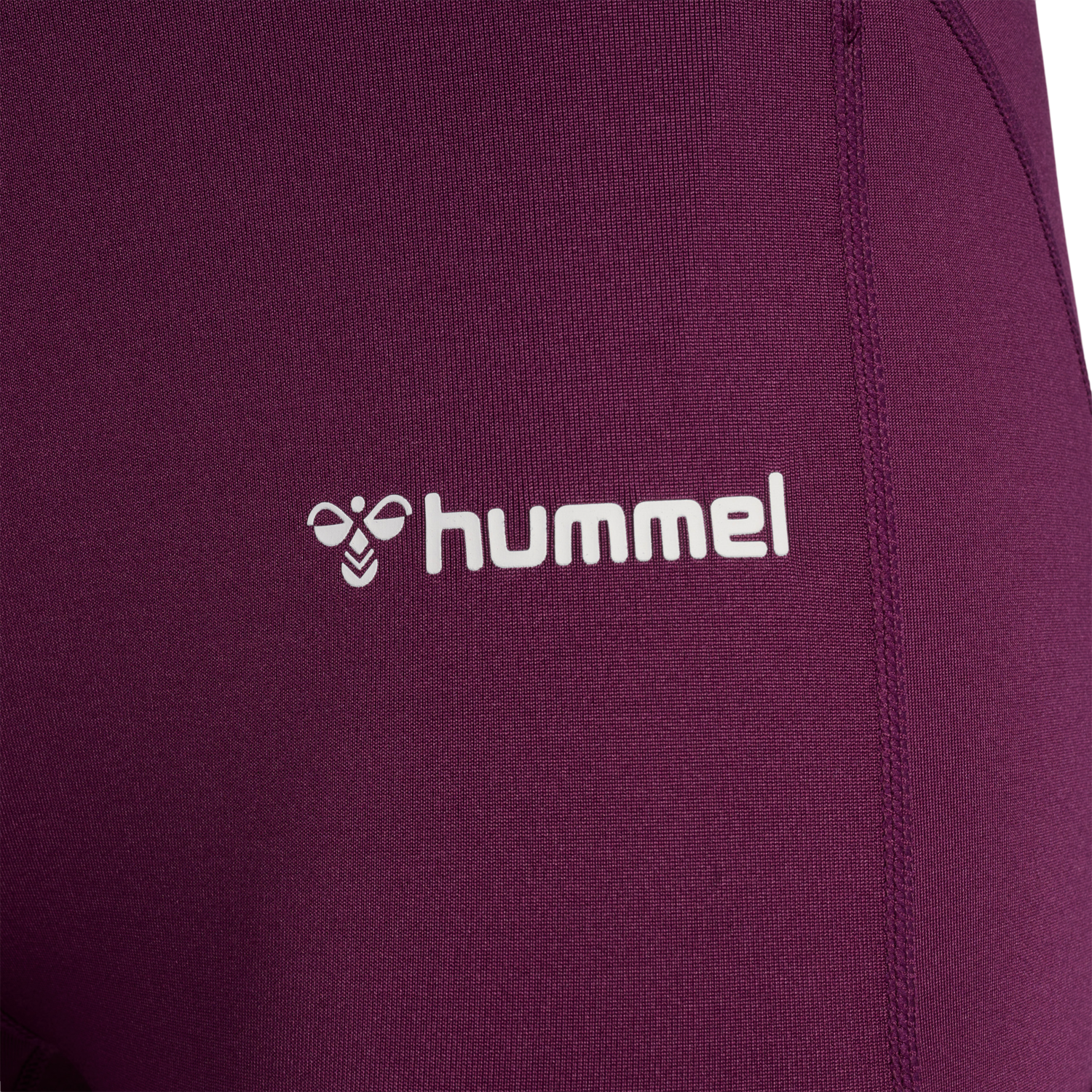 hmlMT CHIPO MID WAIST TIGHTS, GRAPE WINE, packshot