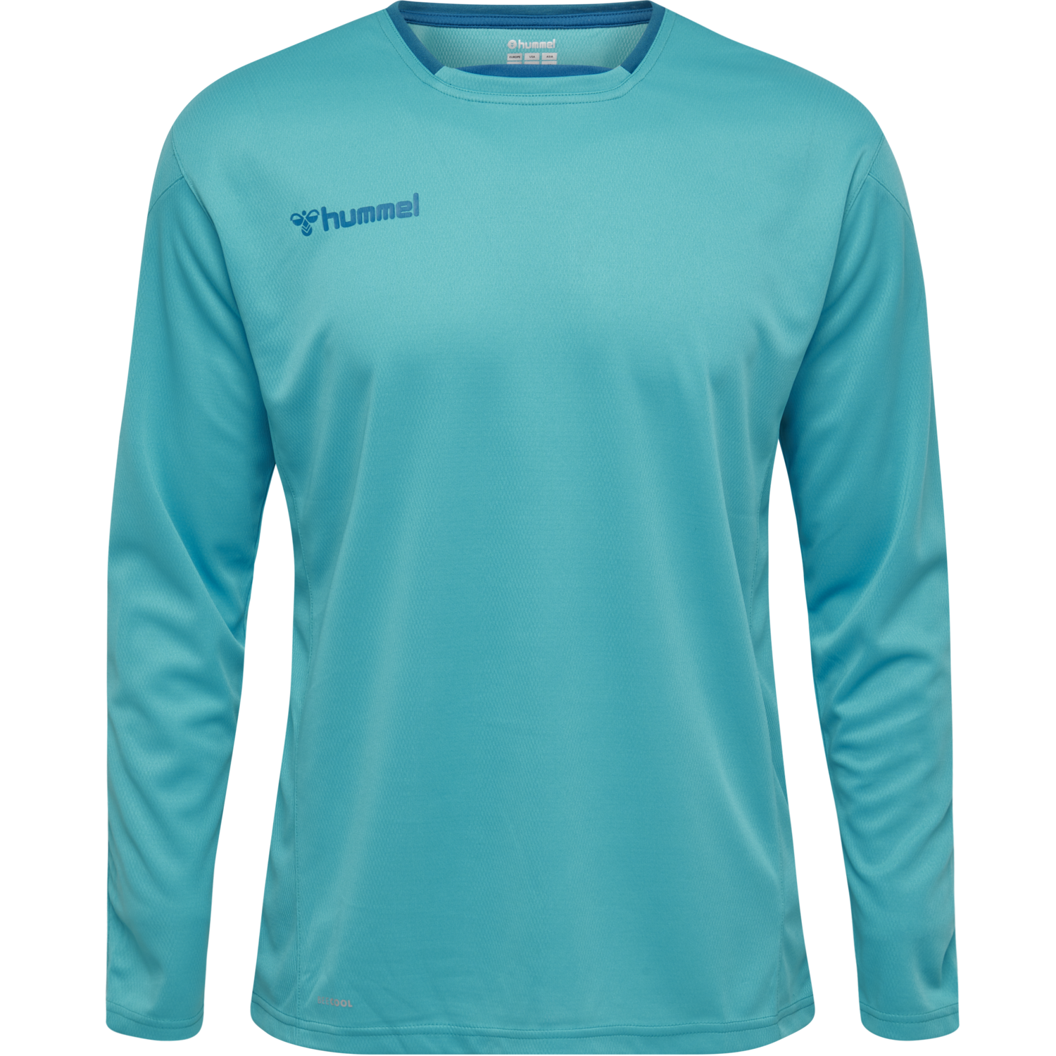 hmlAUTHENTIC POLY JERSEY L/S, BLUEBIRD, packshot