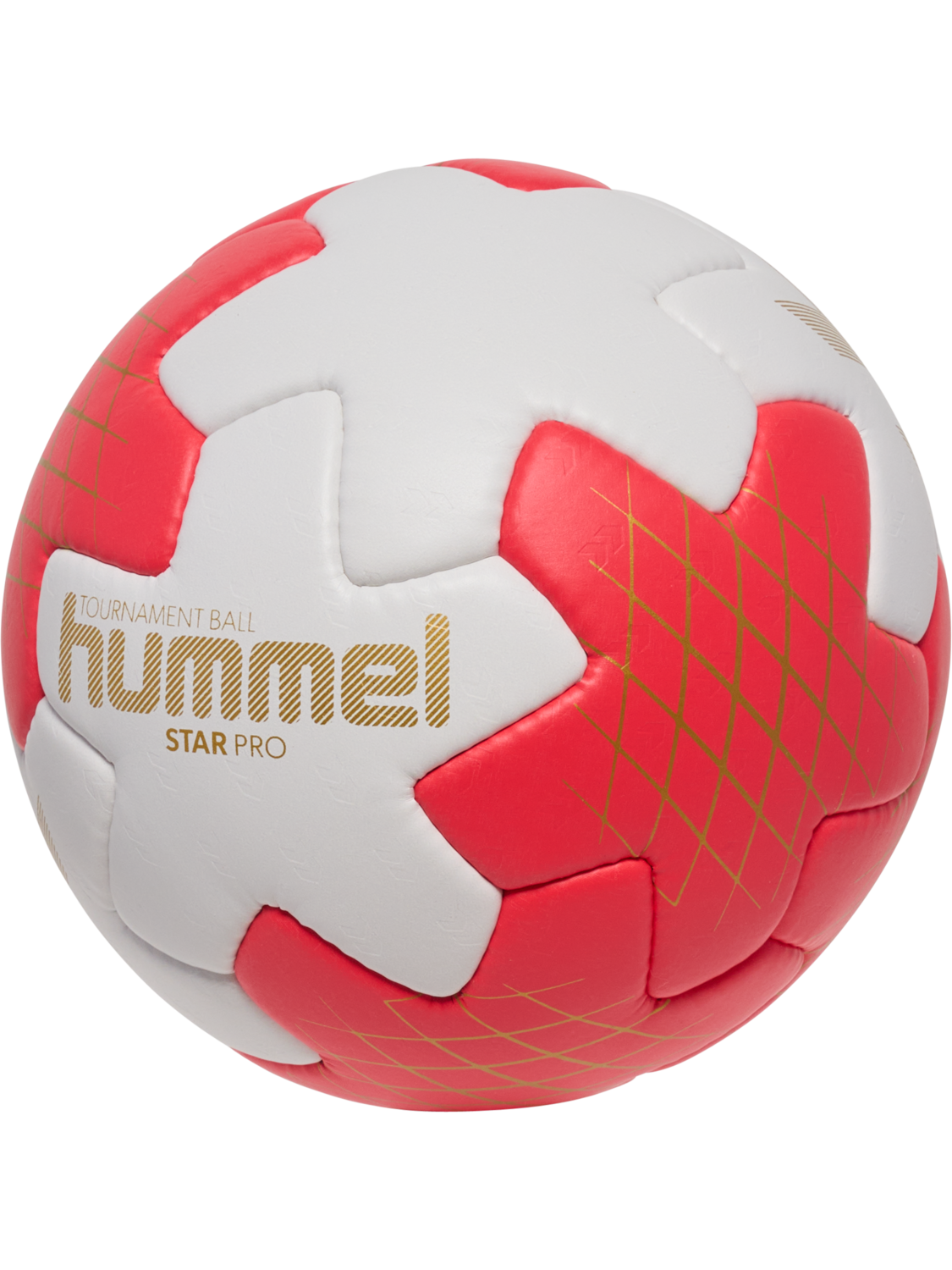 hmlSTAR PRO HB, OFF WHITE/RED/GOLD, packshot