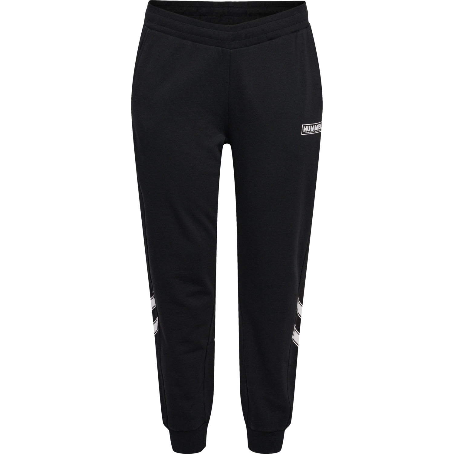 hmlLEGACY WO REGULAR PANTS PLUS, BLACK, packshot