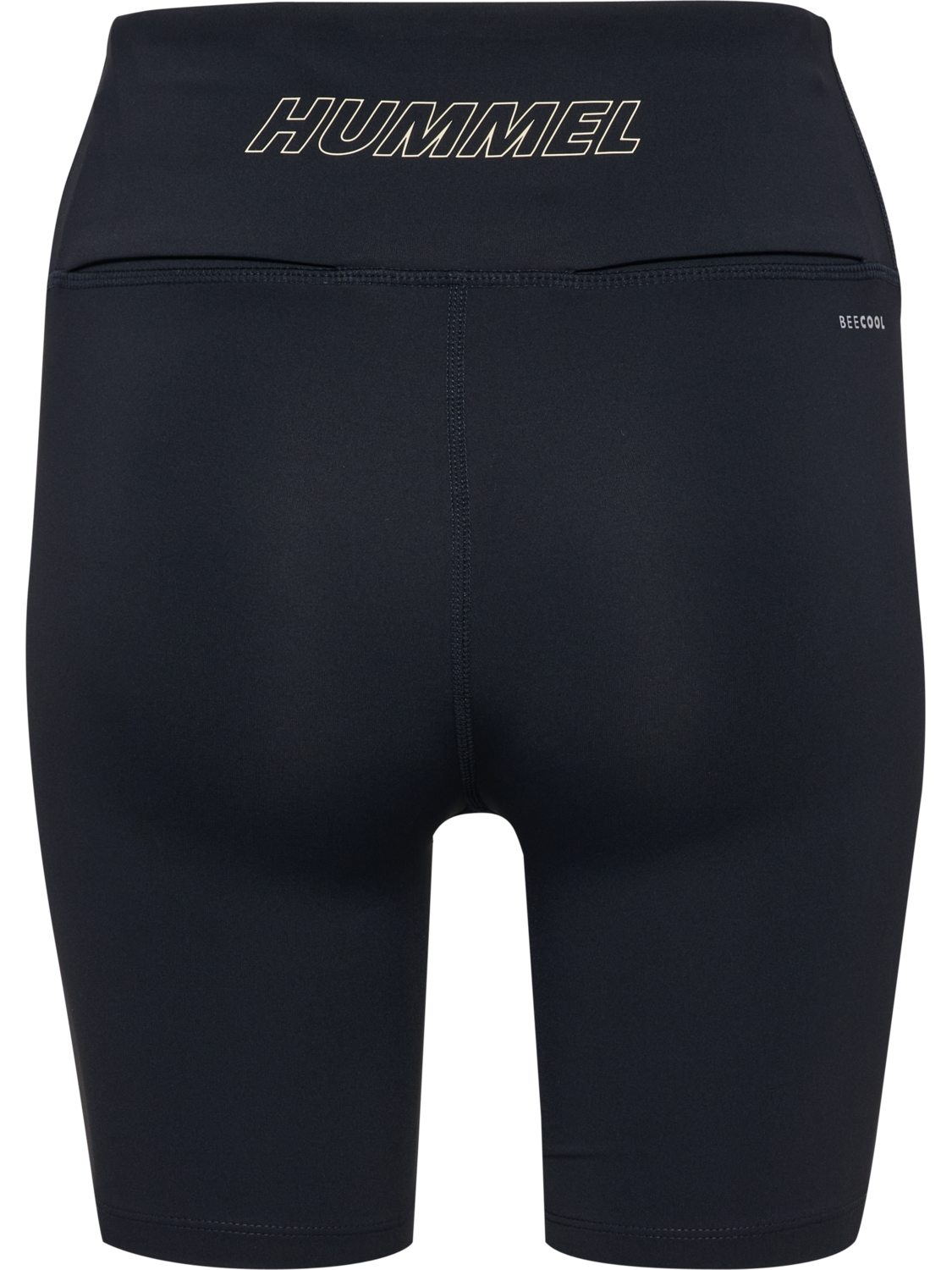hmlCOURT MW POCKET TIGHTS SHORTS W, LIGHT GREY/BLACK, packshot