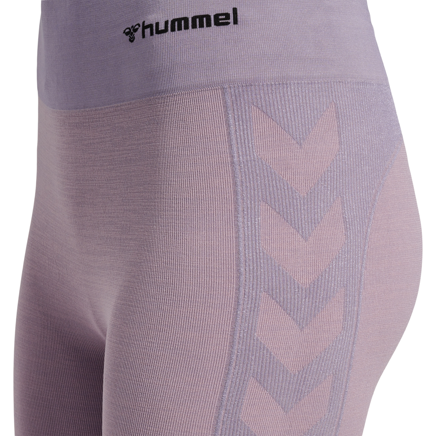hmlCLEA SEAMLESS MID WAIST TIGHTS, NIRVANA MELANGE, packshot