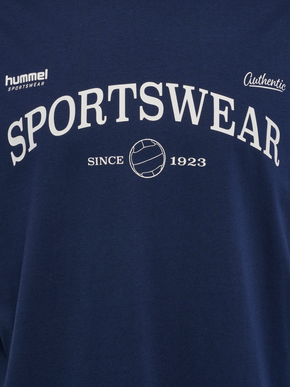 hmlLOOSE TEE S/S CLUB SPORTSWEAR, DRESS BLUES, packshot