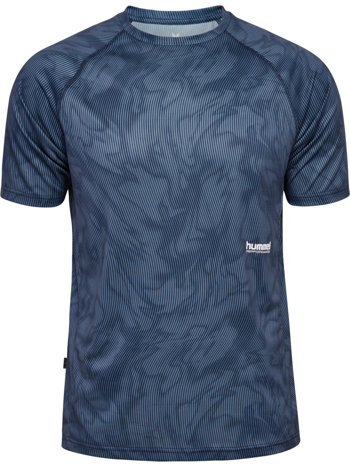 hmlPULSE AOP WORKOUT SHORTS SET, BLUE MIRAGE/DRESS BLUE, packshot
