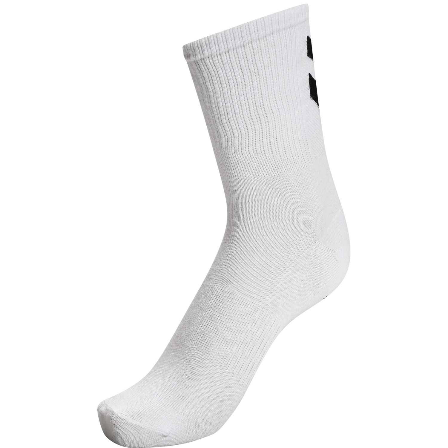 hmlCHEVRON 6-PACK SOCKS, WHITE/WHITE, packshot