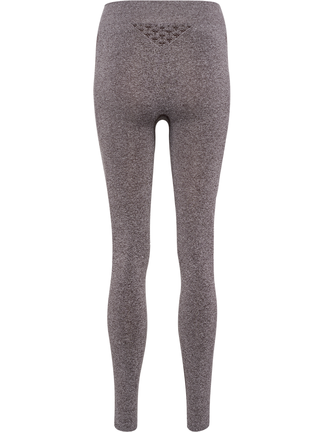 hmlCI SEAMLESS MID WAIST TIGHTS, CHOCOLATE PLUM MELANGE, packshot