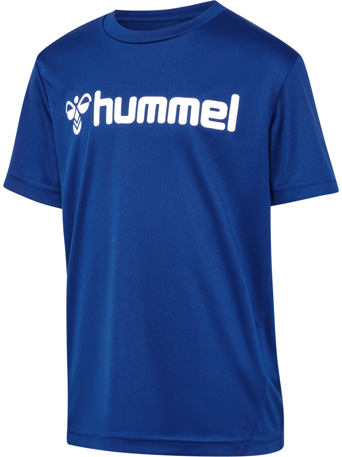 hmlLOGO JERSEY S/S KIDS, TRUE BLUE, packshot