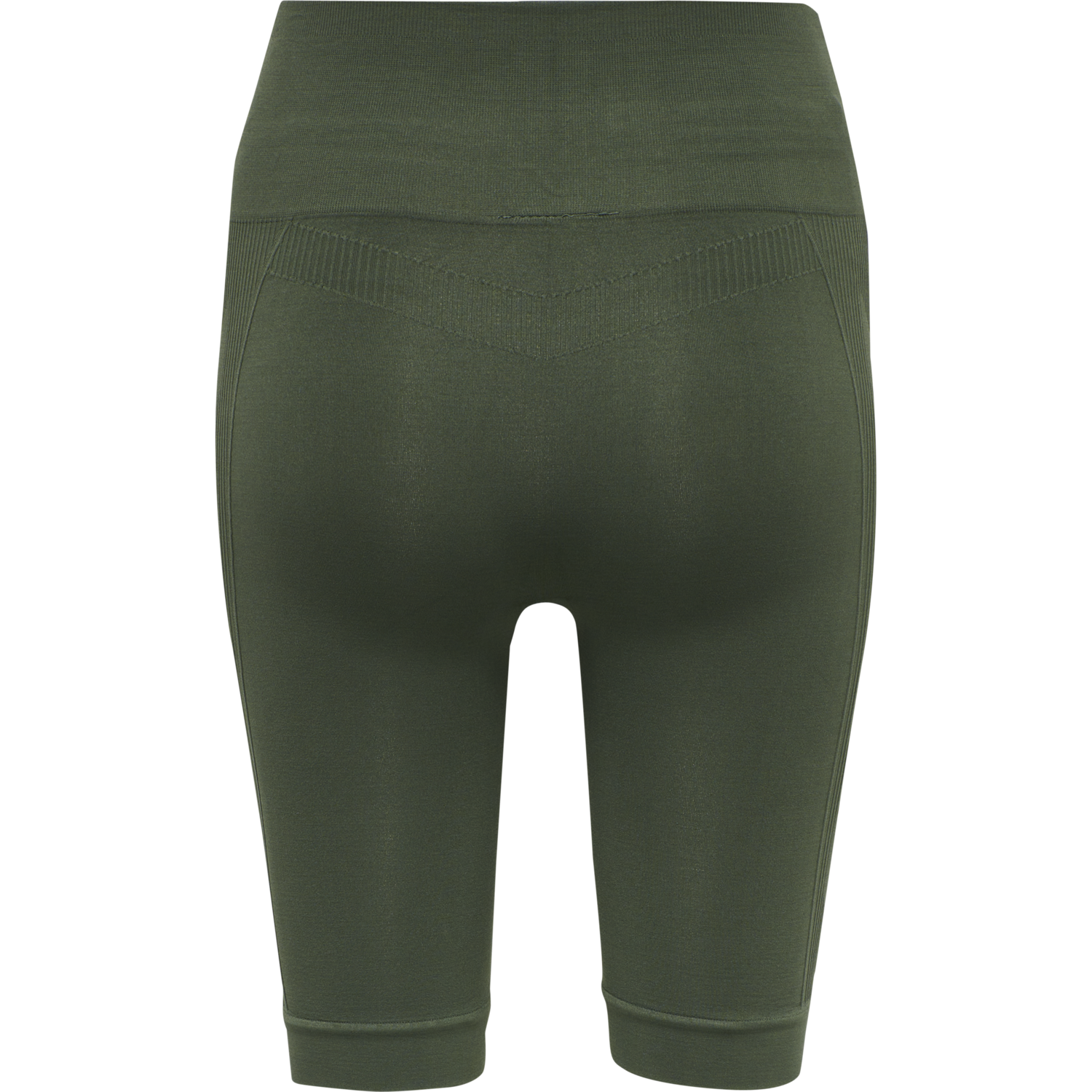 hmlTIF SEAMLESS CYLING SHORTS, THYME, packshot