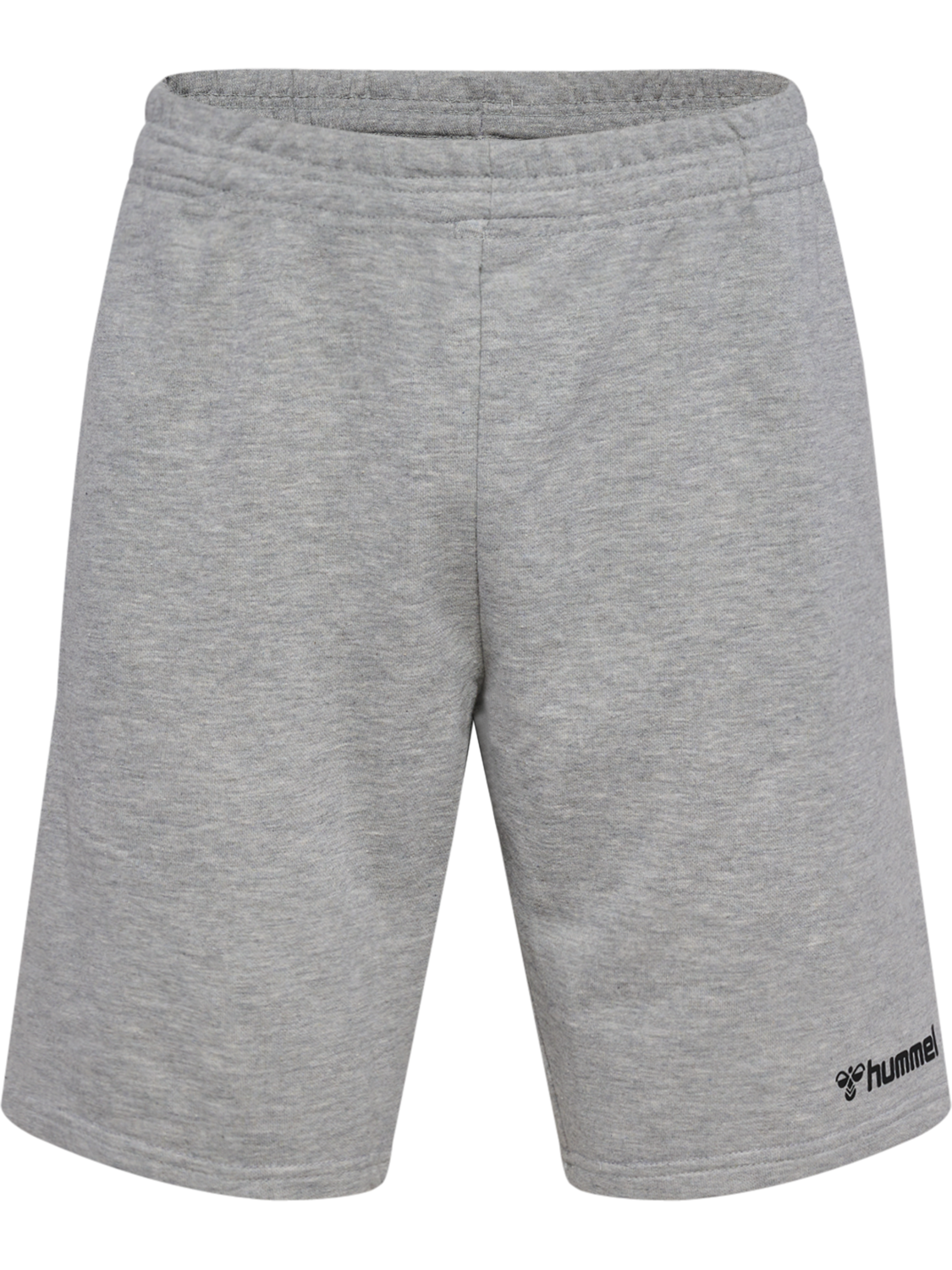 hmlMOVER COTTON BERMUDA SHORTS, GREY MELANGE, packshot