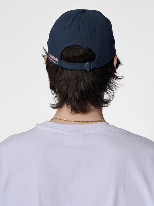 hmlSWARM COTTON CAP, ESTATE BLUE, model