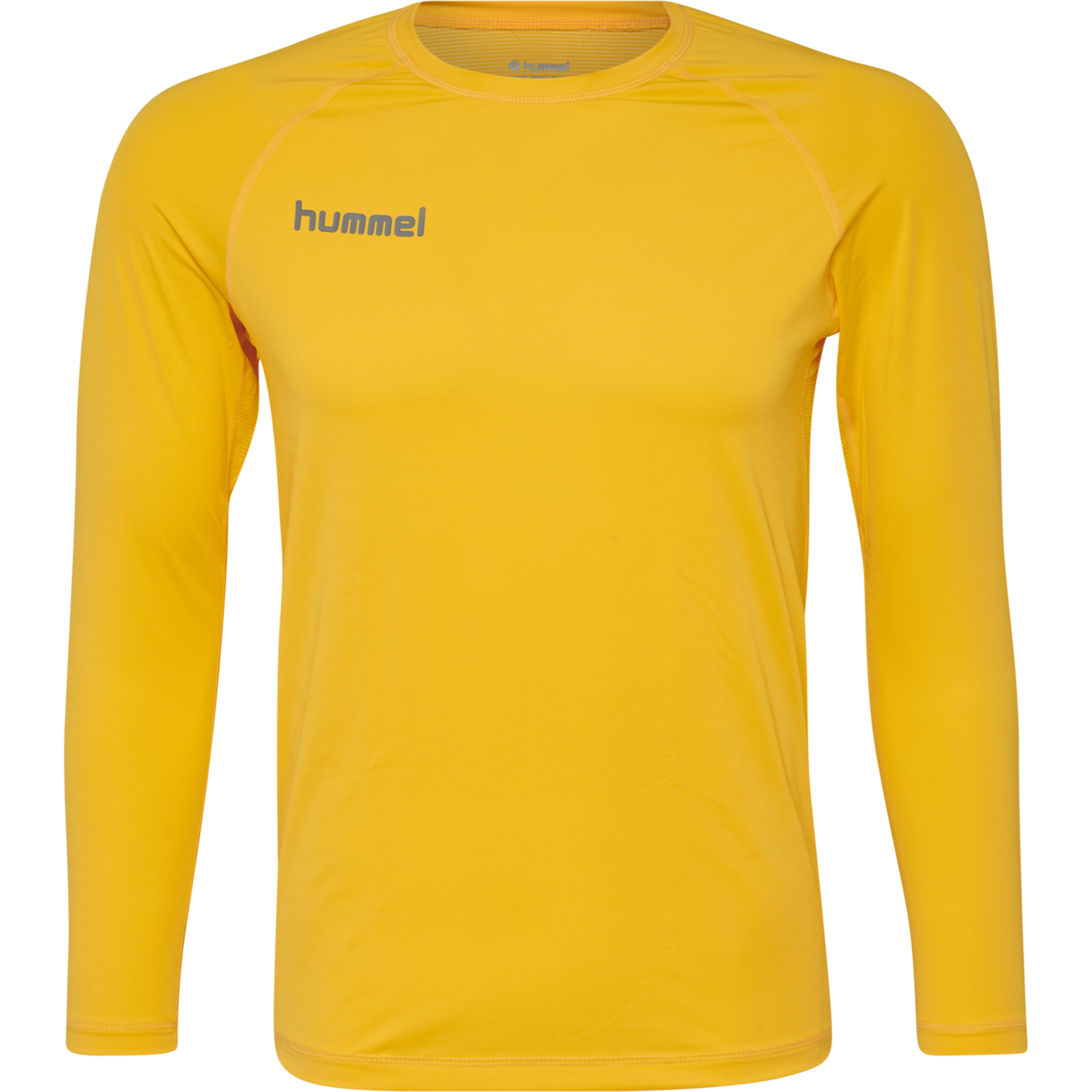 HML FIRST PERFORMANCE JERSEY L/S, SPORTS YELLOW, packshot