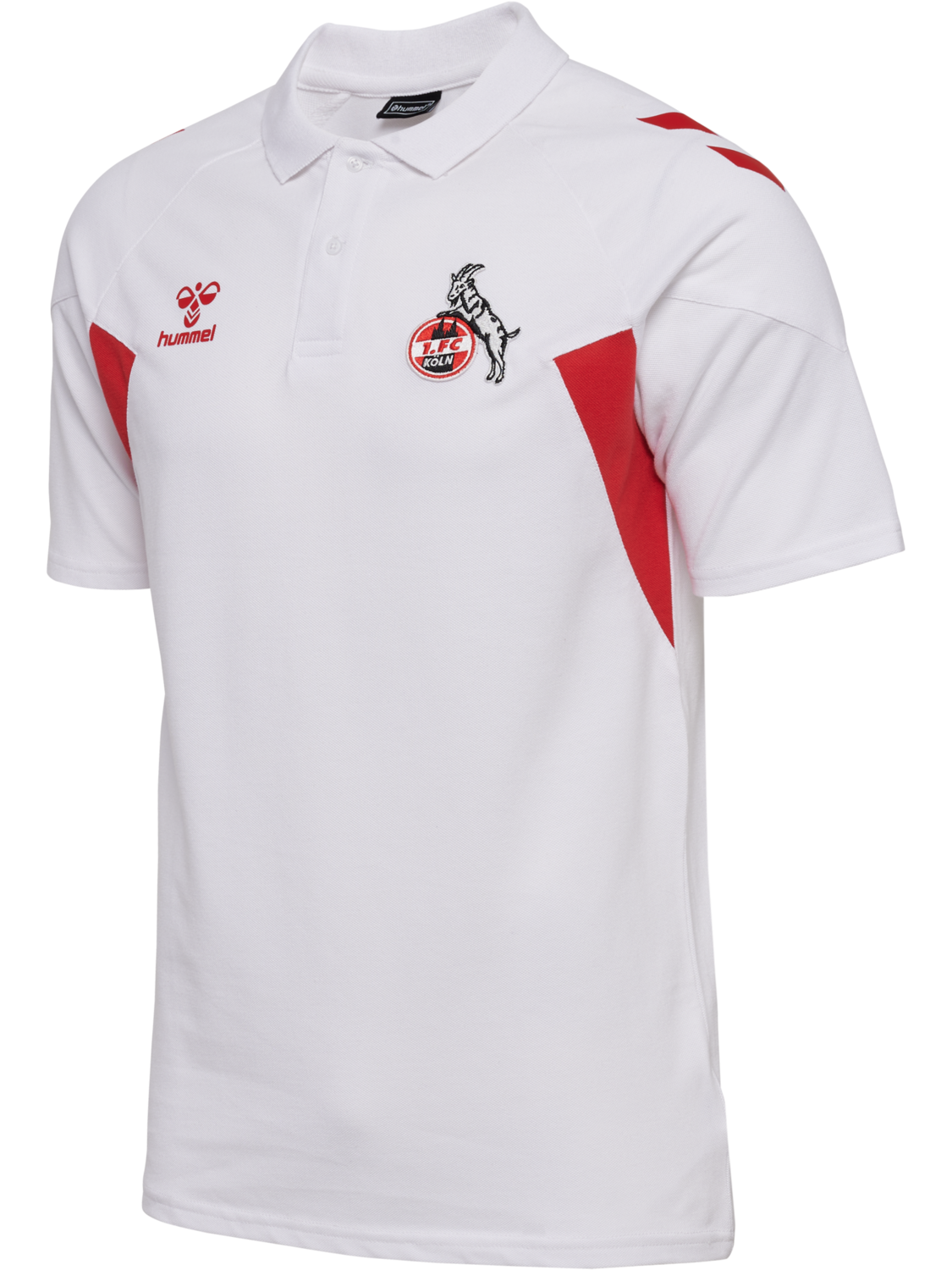 1FCK 23/24 TRAVEL POLO, WHITE, packshot
