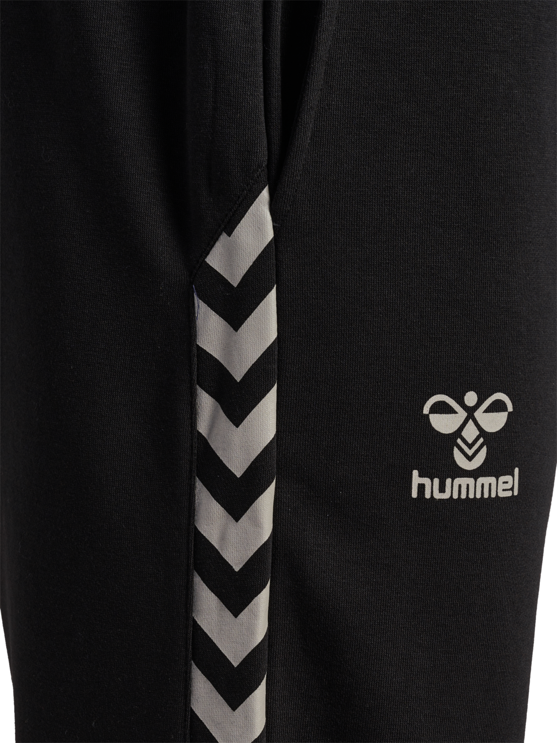 hmlSTALTIC COTTON PANTS, BLACK, packshot