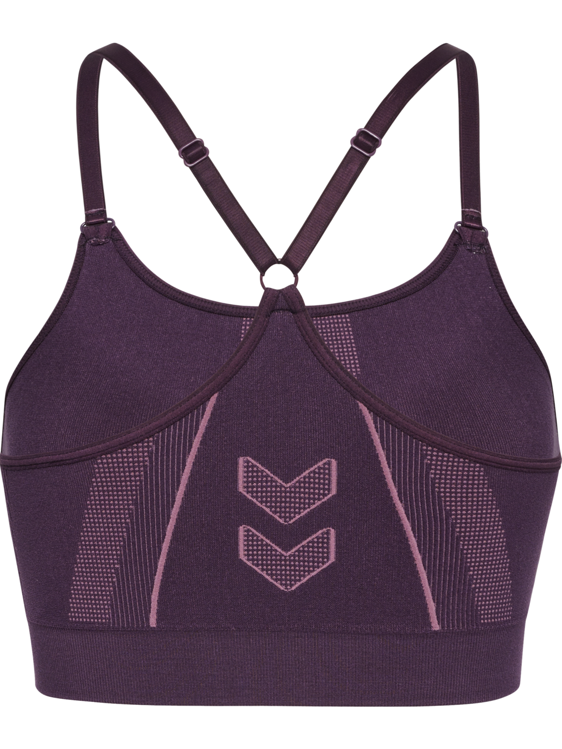 hmlMT POWER SEAMLESS SPORTS BRA, PLUM PERFECT, packshot