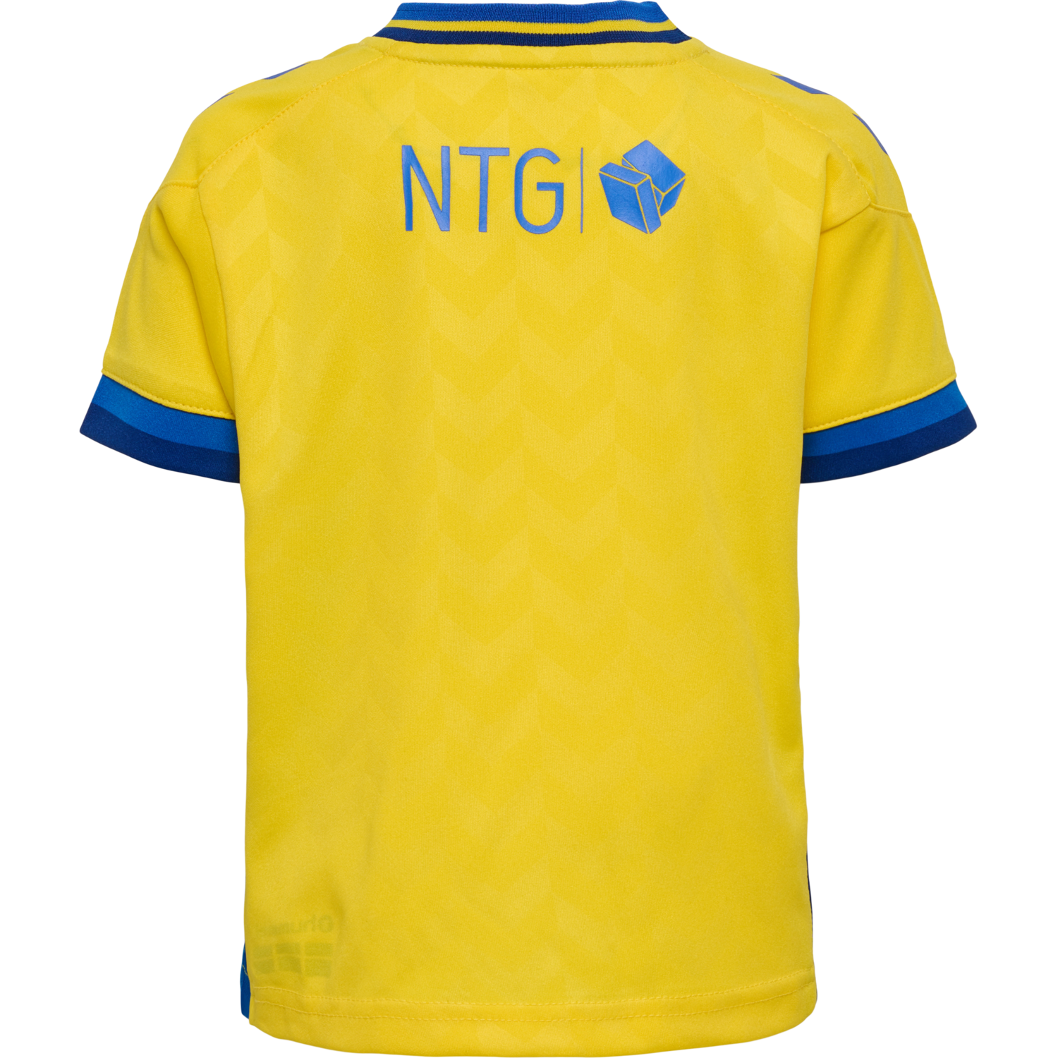 BR&Oslash;NDBY 22/23 HOME MINI KIT, CYBER YELLOW, packshot