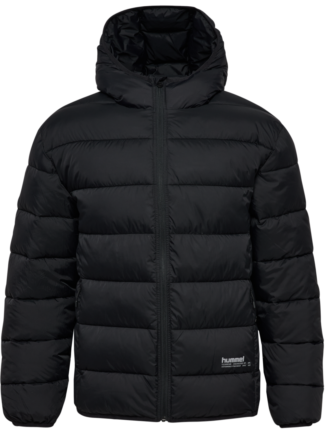 hmlLIGHTWEIGHT PUFFER JACKET, BLACK, packshot
