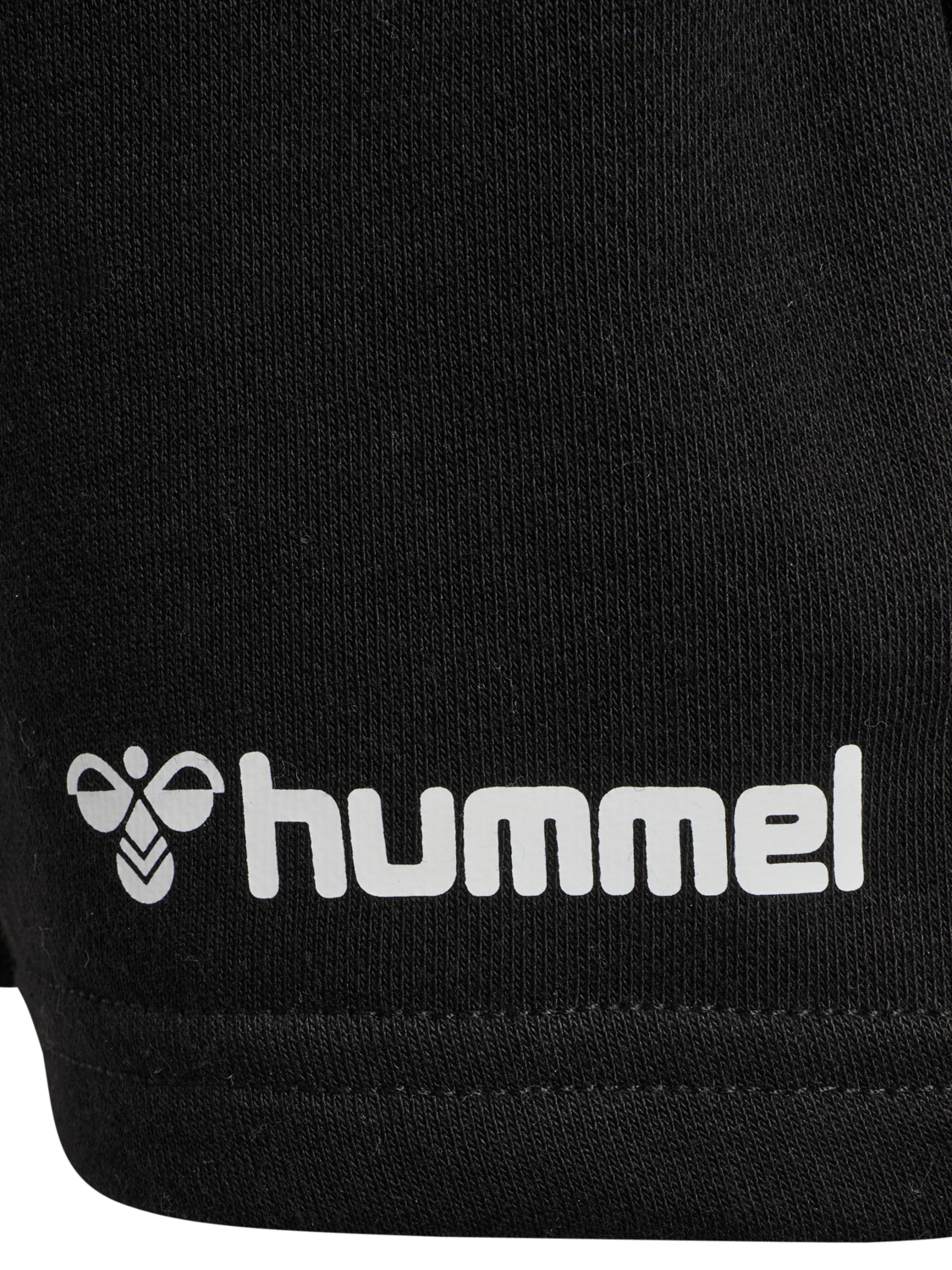 hmlMOVER COTTON BERMUDA SHORTS KIDS, BLACK, packshot