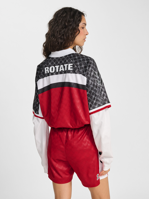 DBU-ROTATE WOMAN 25 HOME JRS SS UNI, TANGO RED, model