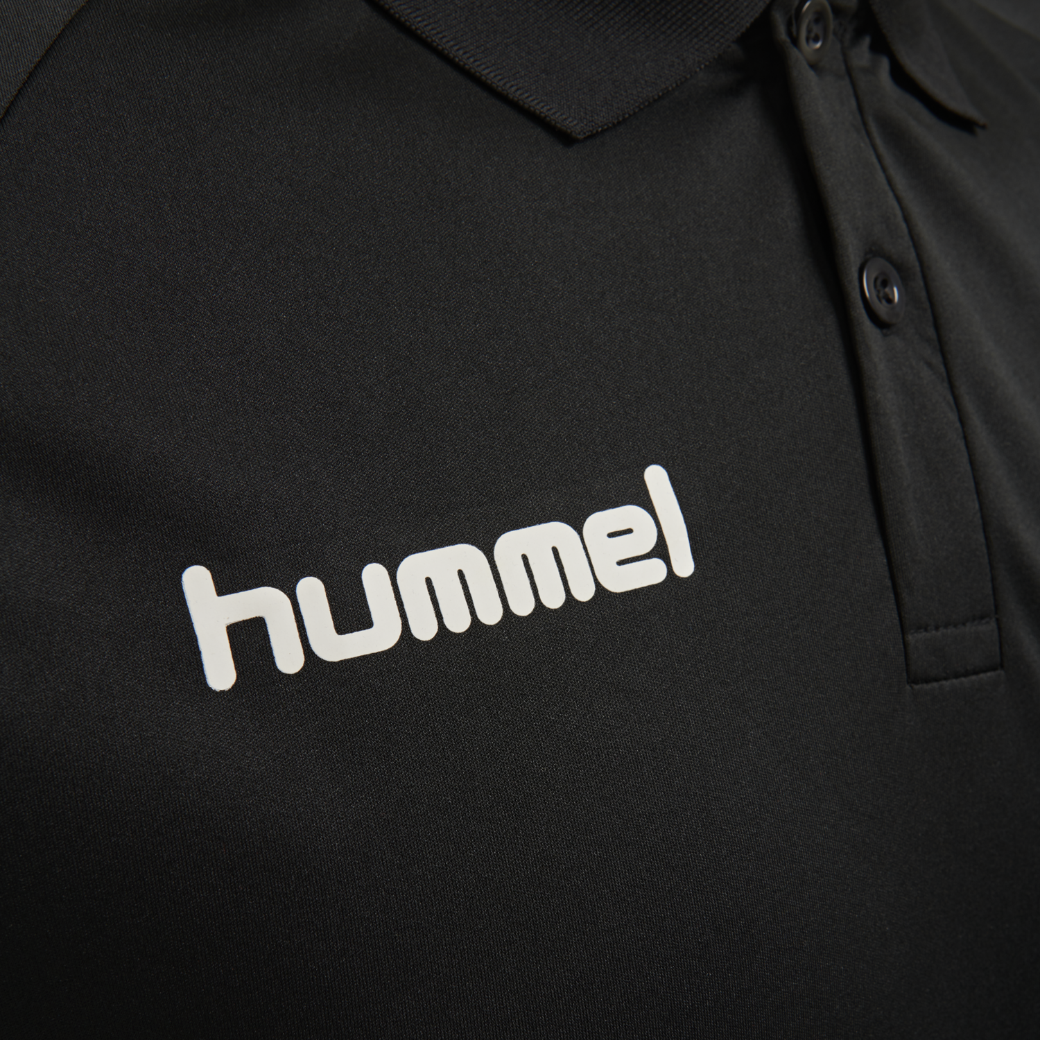 hmlPROMO POLO, BLACK, packshot