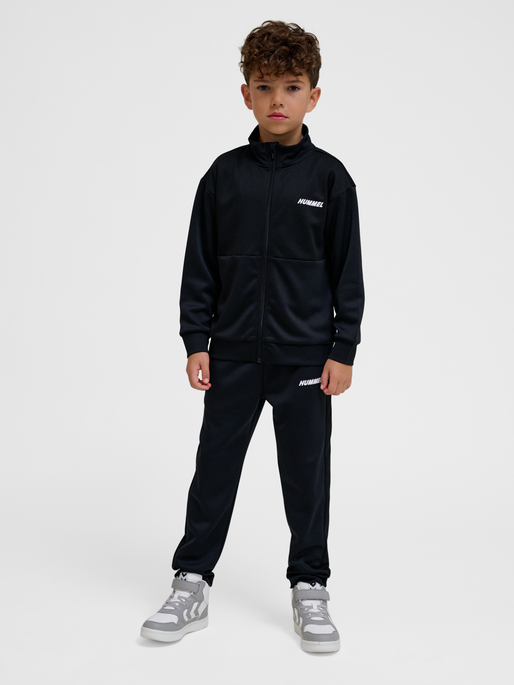 hmlODIN ZIP JACKET, BLACK/ASPHALT, model