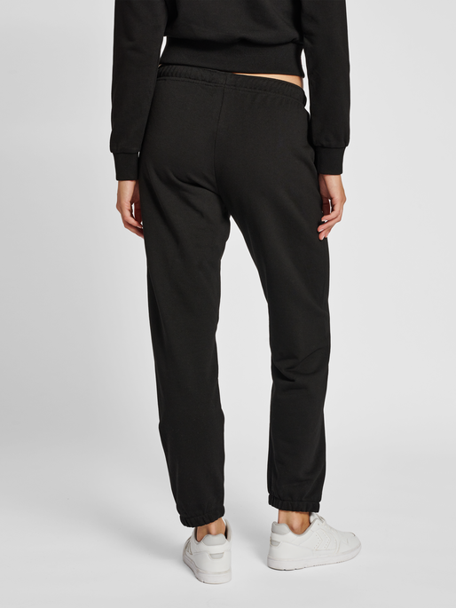 hmlLGC SHAI REGULAR PANTS, BLACK, model