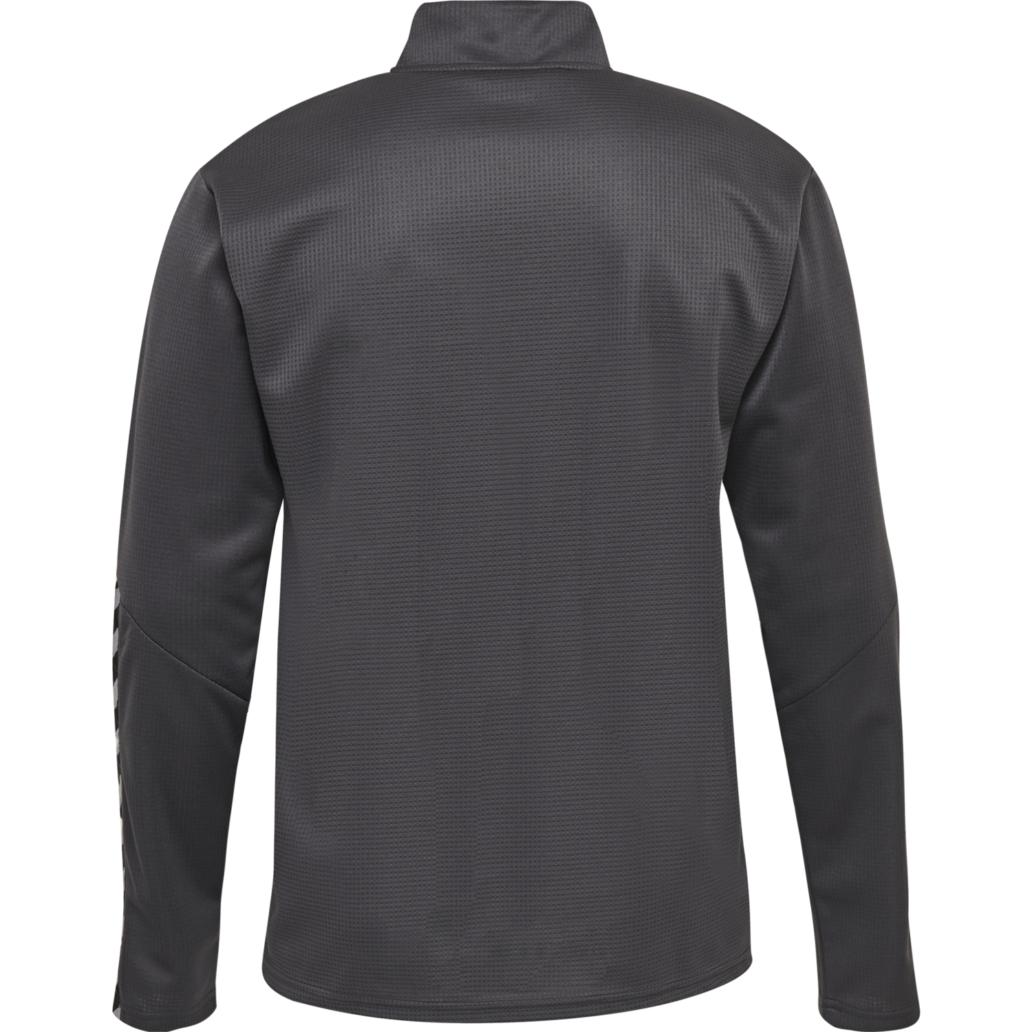 hmlAUTHENTIC KIDS HALF ZIP SWEATSHI, ASPHALT, packshot