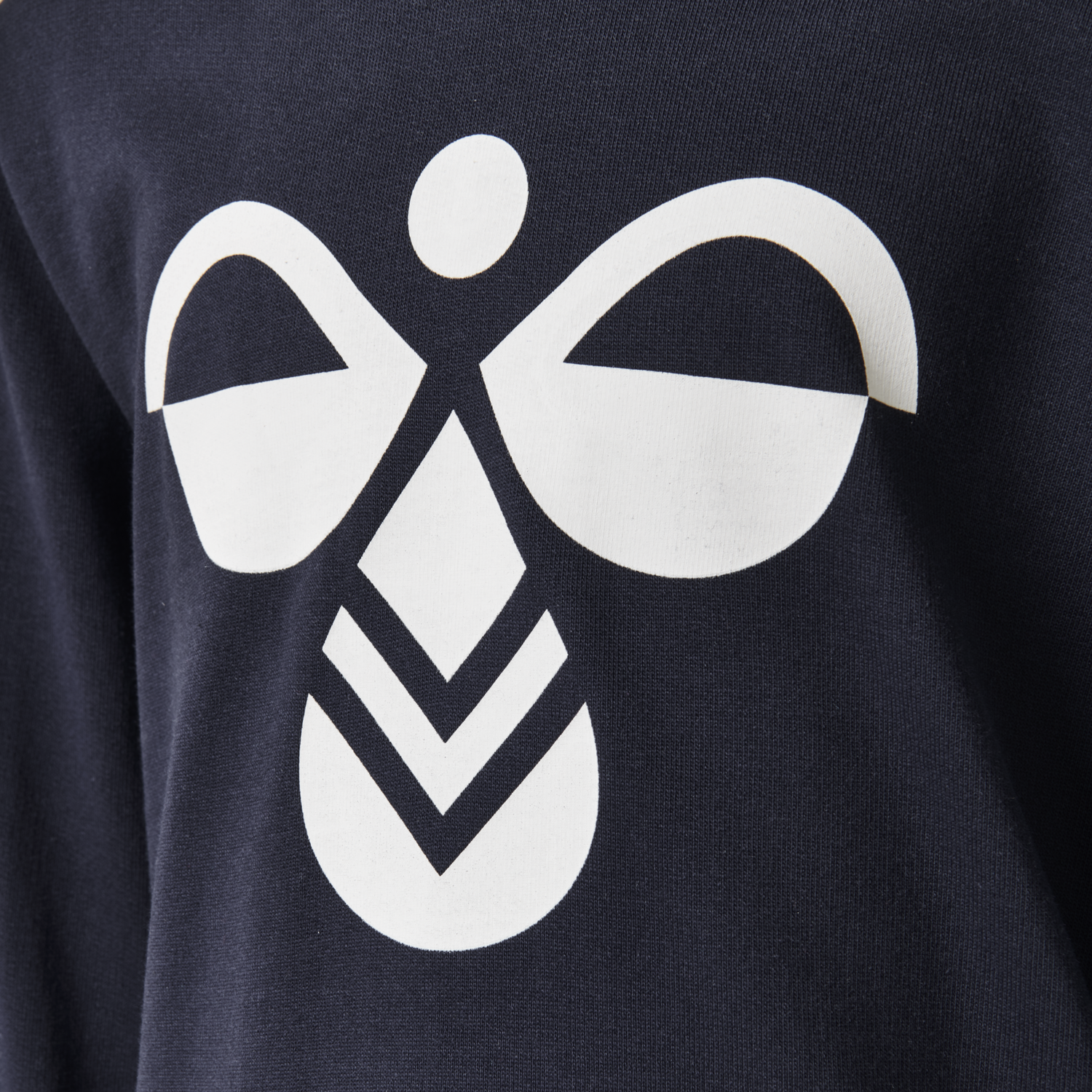 hmlCUATRO HOODIE, BLACK IRIS, packshot