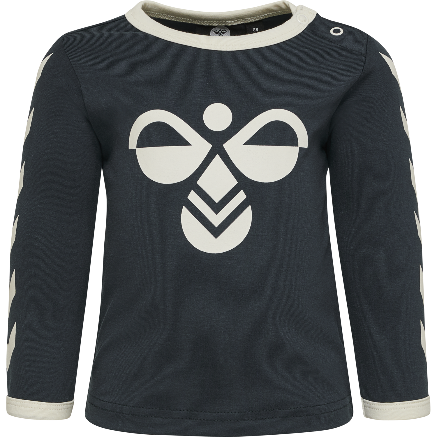 hmlFLIPPER T-SHIRT L/S, BLUE NIGHTS, packshot
