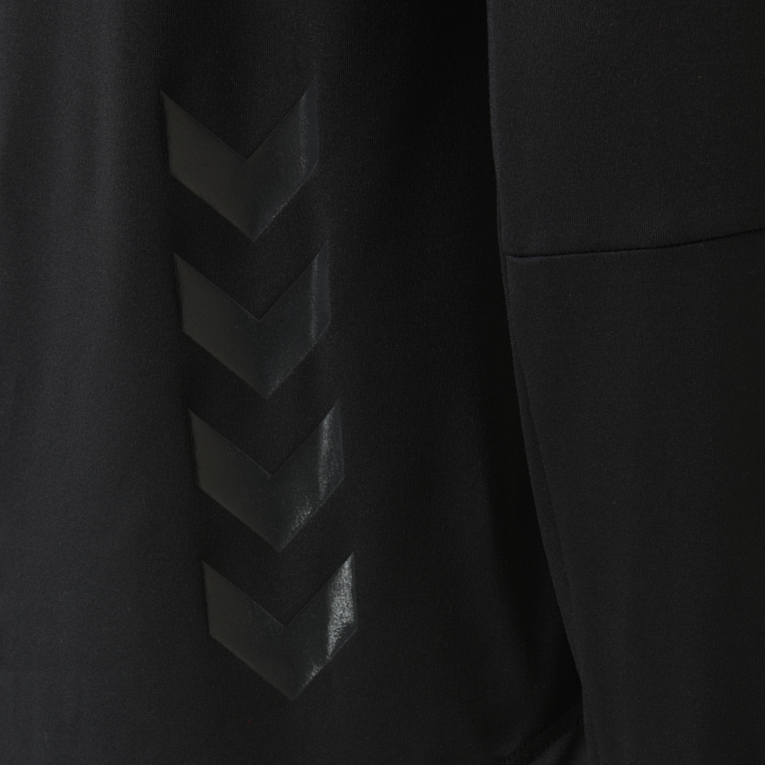 hmlSELBY HOODIE, BLACK, packshot