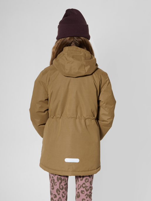 hmlATHENA TEX JACKET, ERMINE, model