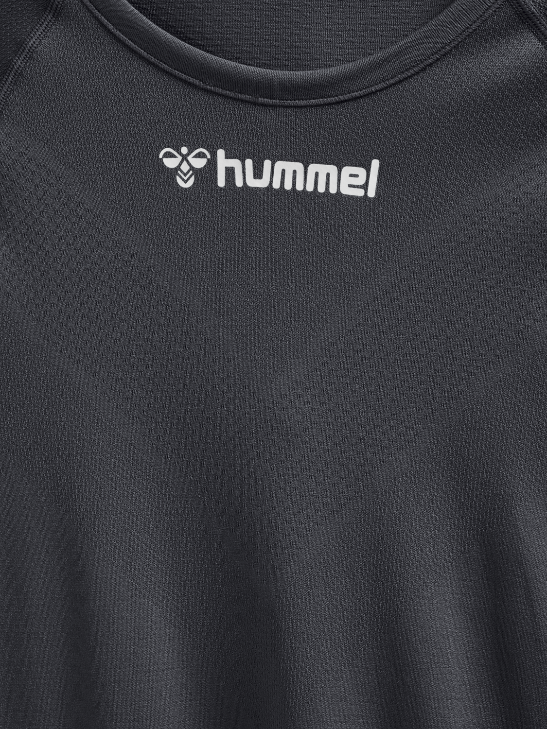 hmlBL COMFORT 2.0 TEE L/S, ASPHALT, packshot