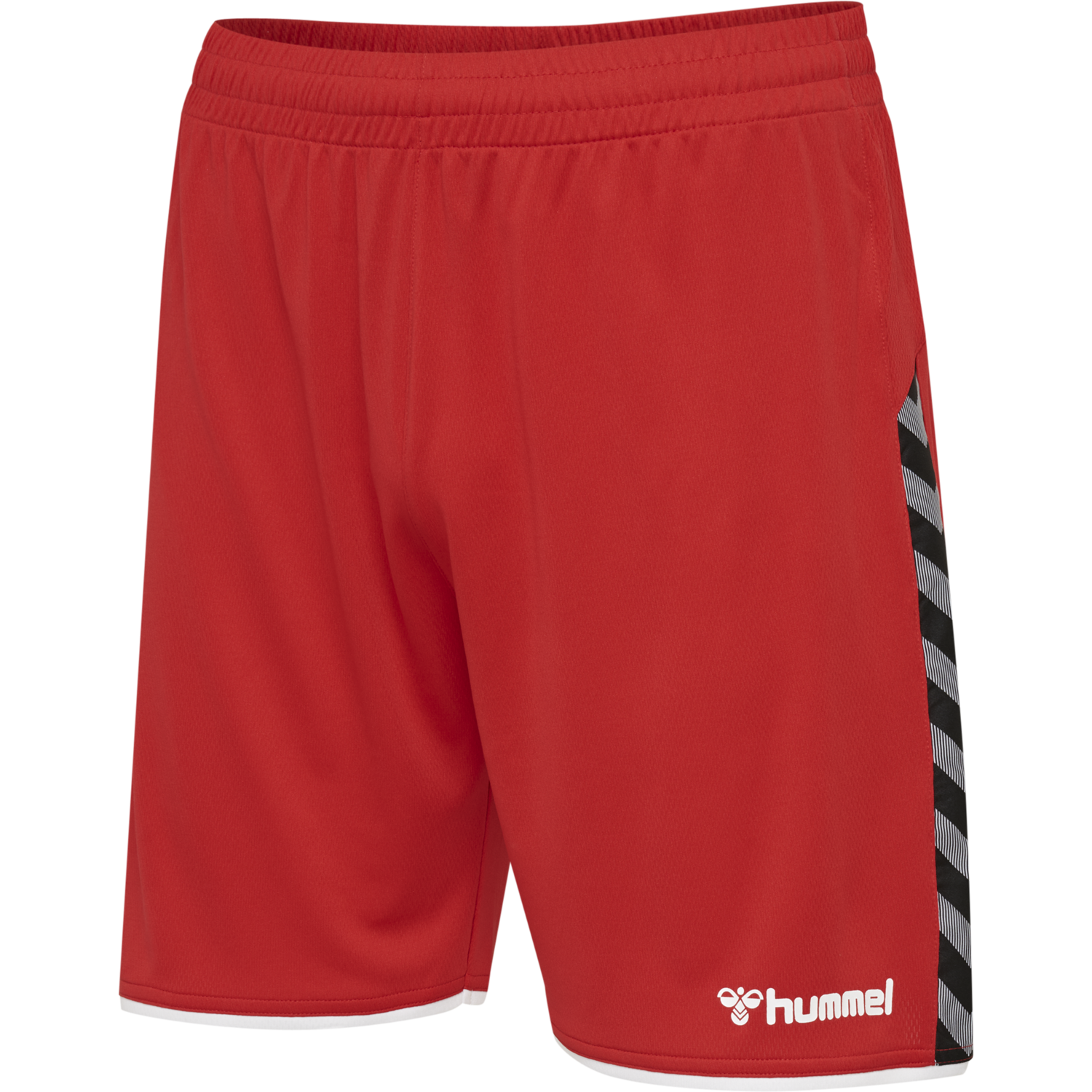 hmlAUTHENTIC POLY SHORTS, TRUE RED, packshot