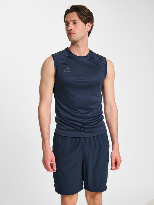hmlPRO TRAINING JERSEY S/L, MARINE, model