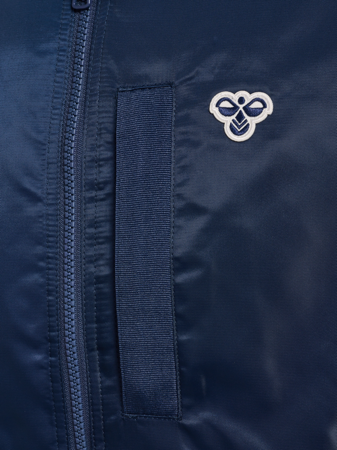 hmlBASEBALL JACKET BEE, DRESS BLUES, packshot