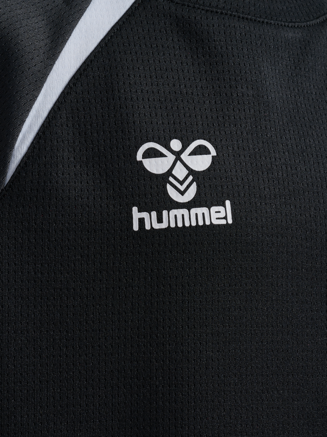 hmlLEAD 2.0 JERSEY S/S KIDS, BLACK/ASPHALT, packshot